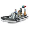 Bruder Politieboot met Politieagent | Bruder