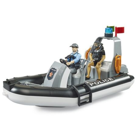 Bruder Politieboot met Politieagent | Bruder
