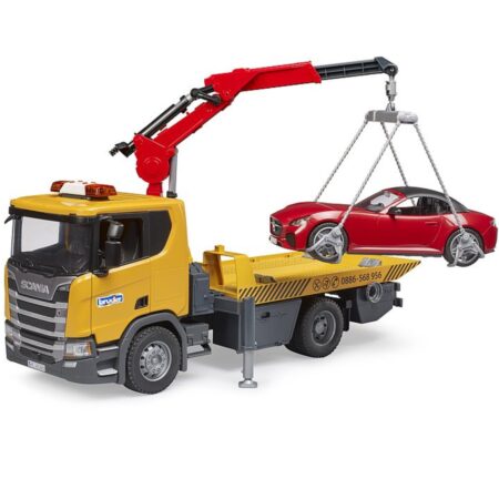 Bruder Scania 560R Takelwagen met Roadster | Bruder