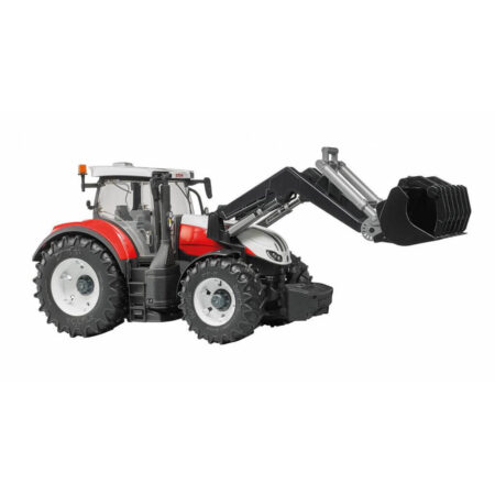 Bruder Steyr 6300 Terrus tractor met voorlader | Bruder