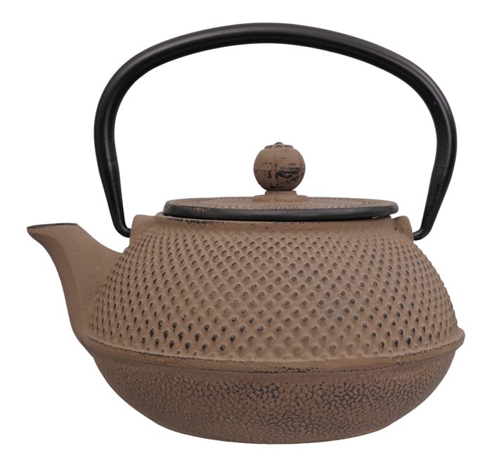 Bruin Gietijzeren Theepot - 800ml - 17