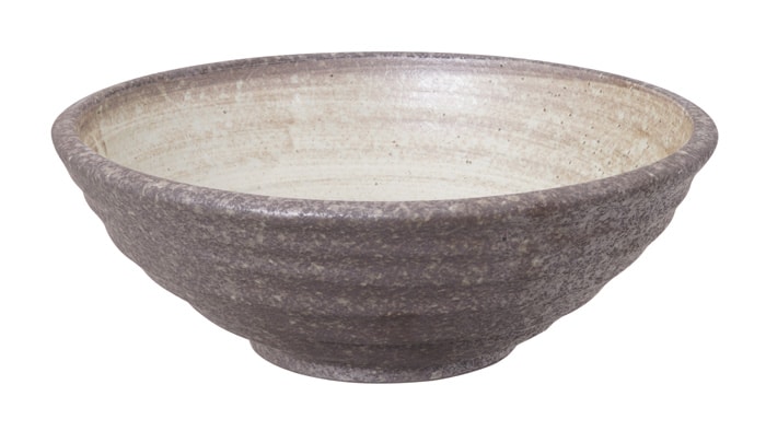 Bruine Kom - Minoyaki - 1500ml - 24x8.5cm | Tokyo Design Studio