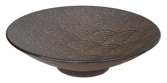 Bruine Schaal - Mino Yaki - 28x8cm 1500ml | Tokyo Design Studio