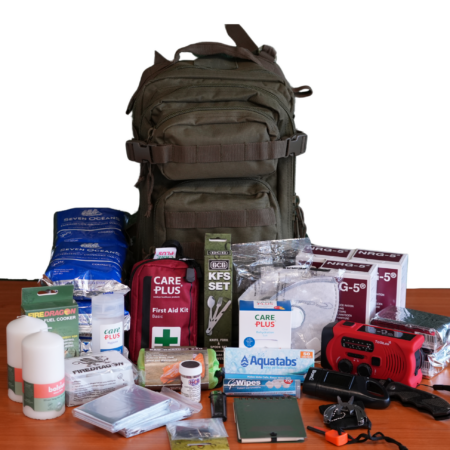 Bug Out Bag Basis - Compleet 72-uurs Noodpakket in 25L Rugzak - Voedsel