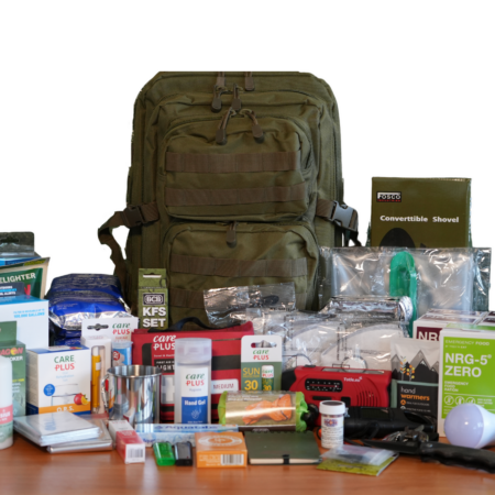 Bug Out Bag Compleet - Uitgebreid 72-uurs Noodpakket in 45L Rugzak - Waterfilter