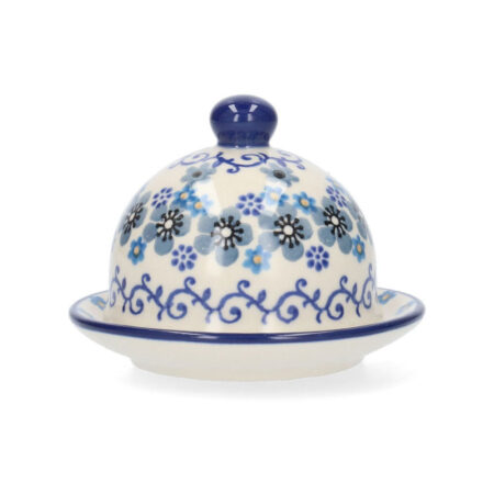 Butter Dish Round - Winter Garden | Bunzlau Castle