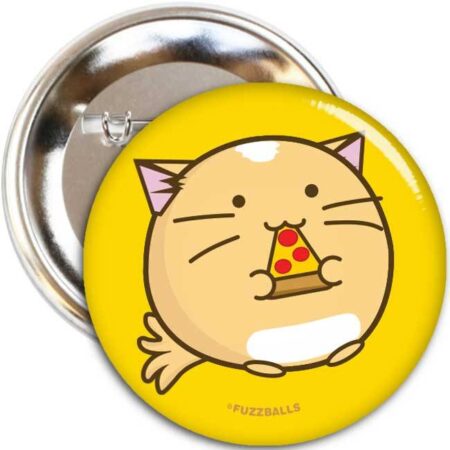 Button - Pizza cat | Fuzzballs