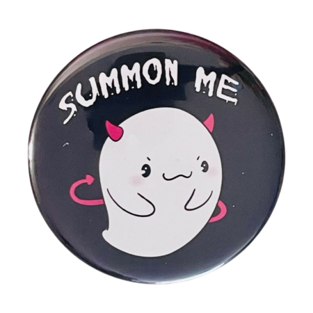 Button Yuki Summon me - CuteStuff | Yuki the Ghost