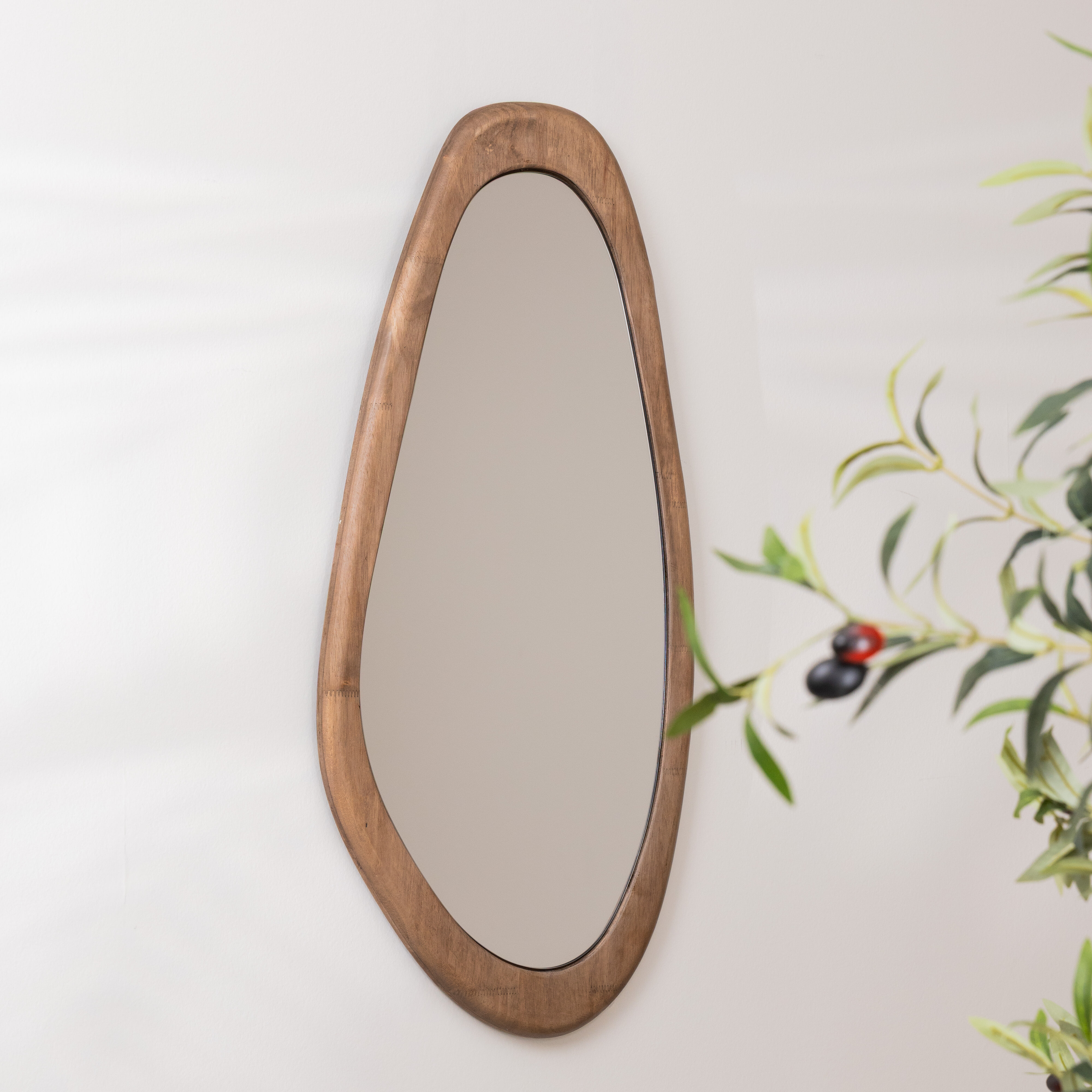 By-Boo Organische Spiegel Laban Hout