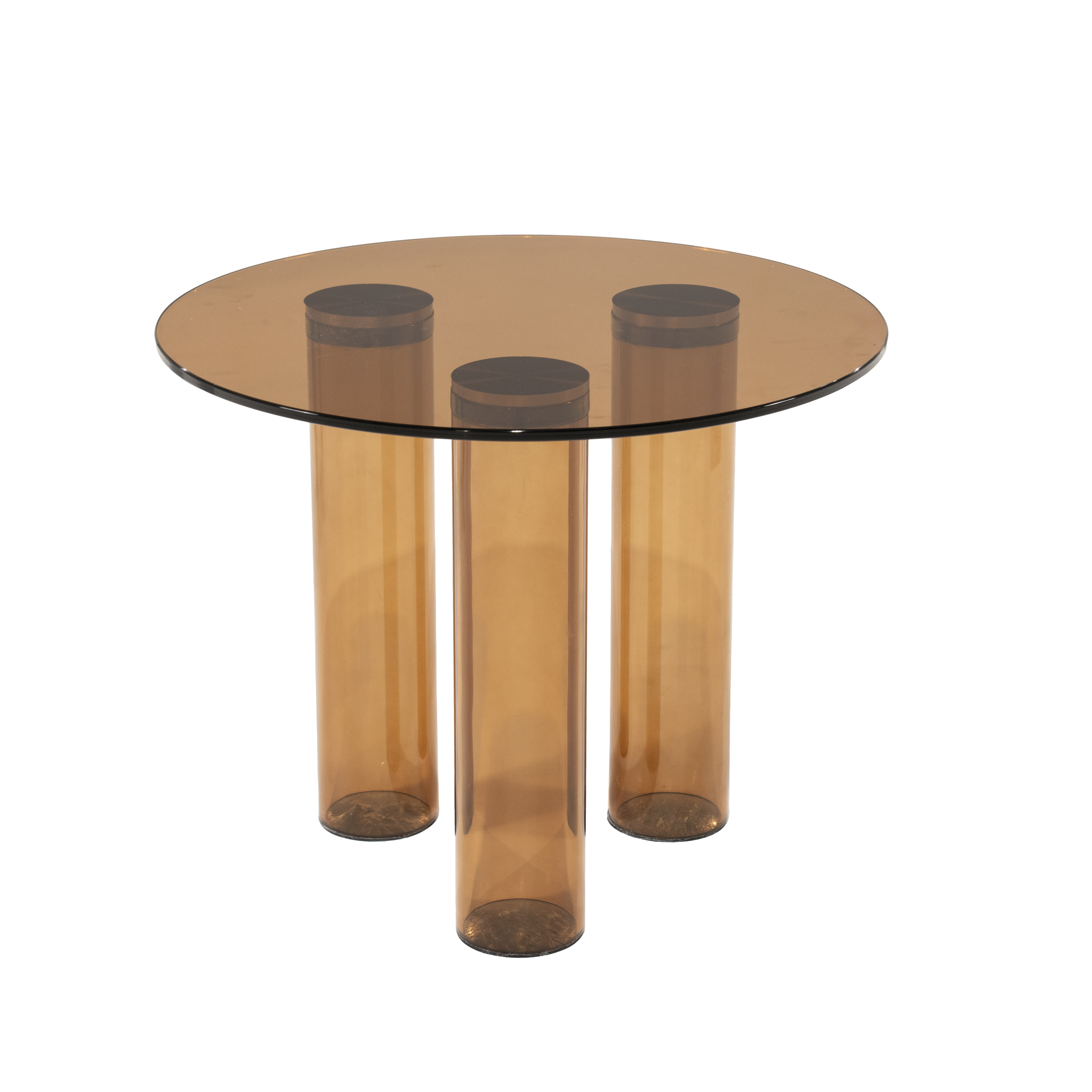 By-Boo Ronde Bijzettafel Aero Glas