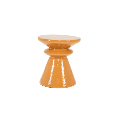 By-Boo Ronde Bijzettafel Circolo 40cm - Terracotta | By-Boo