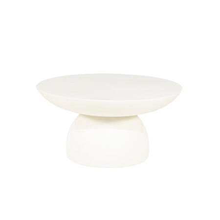 By-Boo Ronde Salontafel Canto 70cm - Off White | By-Boo