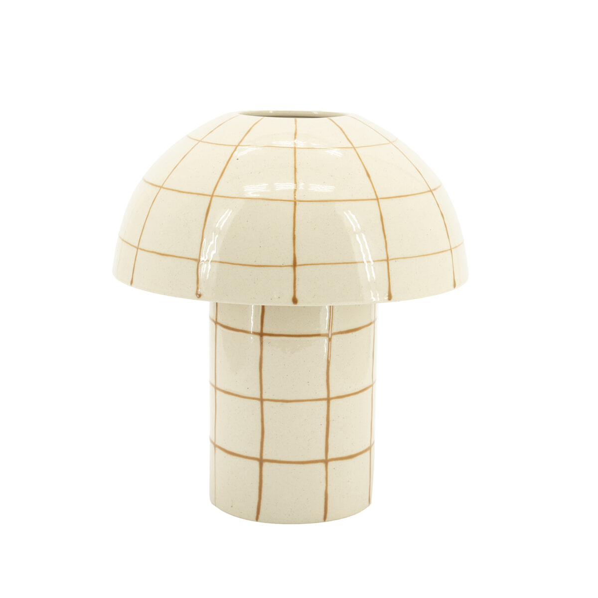 By-Boo Tafellamp Trazo Keramiek - Beige | By-Boo