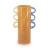 By-Boo Vaas Alegre Mondgeblazen glas - Oranje | By-Boo