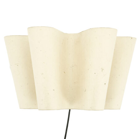 By-Boo Wandlamp Meander Handgemaakt papier - Natuurlijk | By-Boo