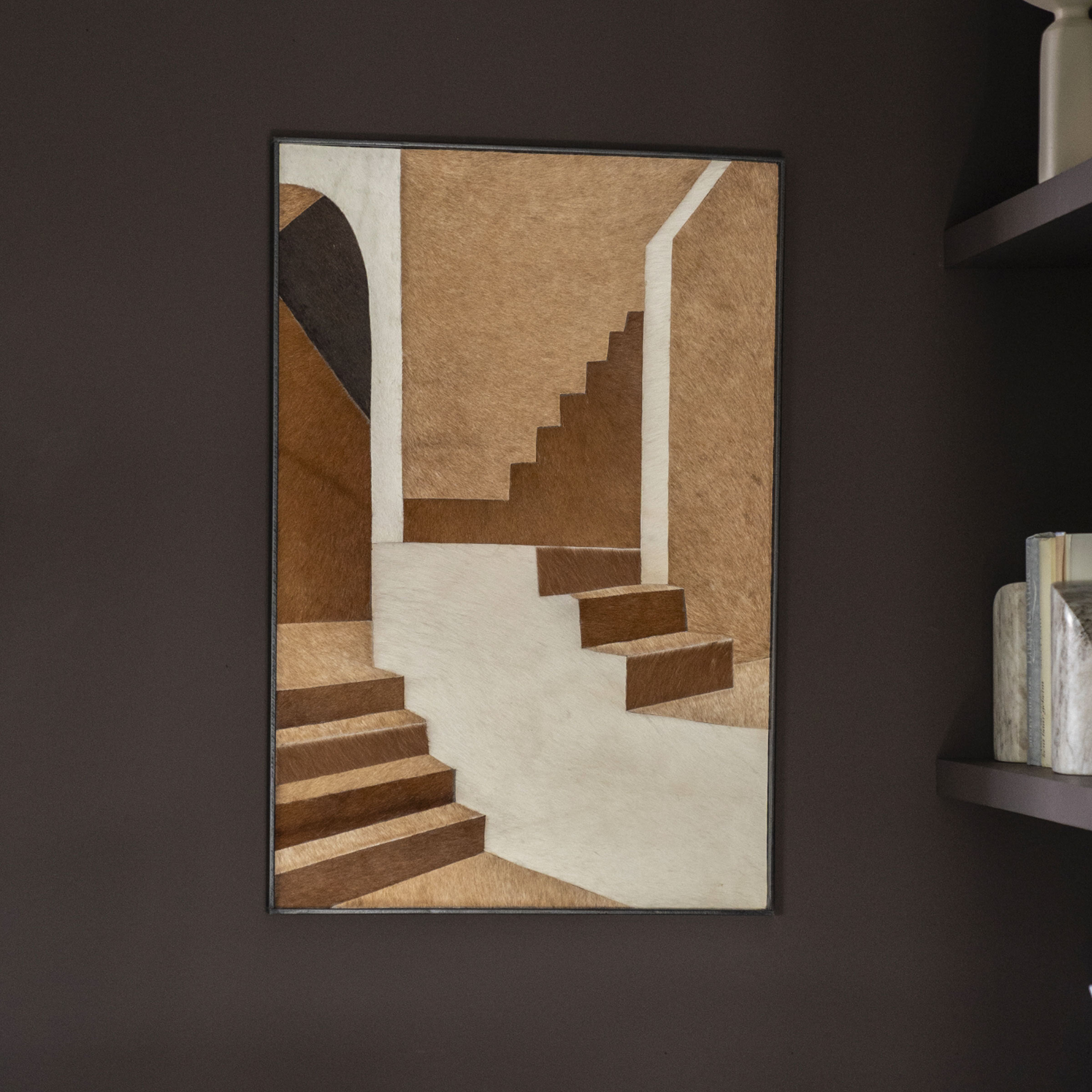 By-Boo Wandpaneel Stairs Leer