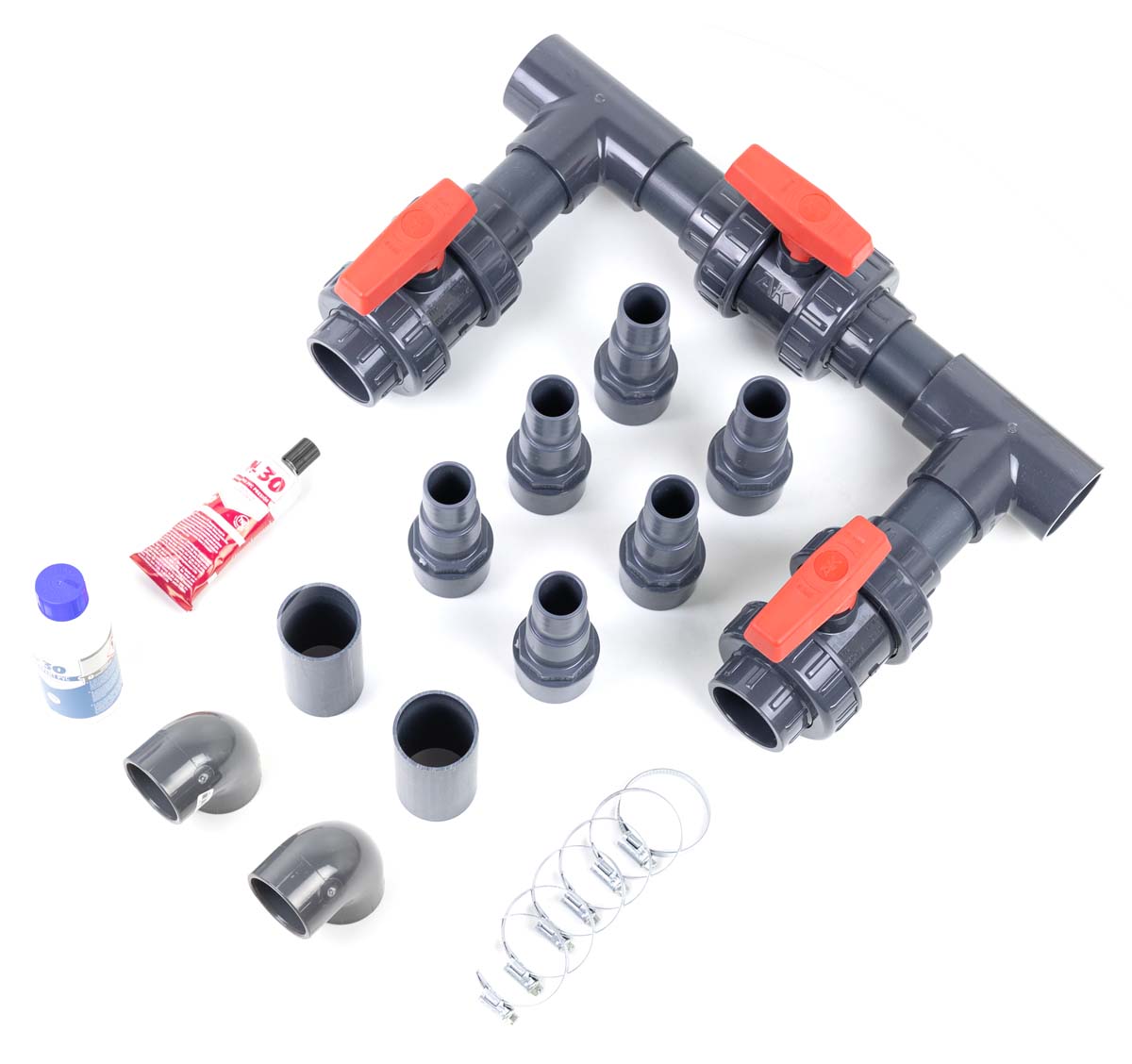 Bypass Kit voor warmtepomp - universeel | W'eau