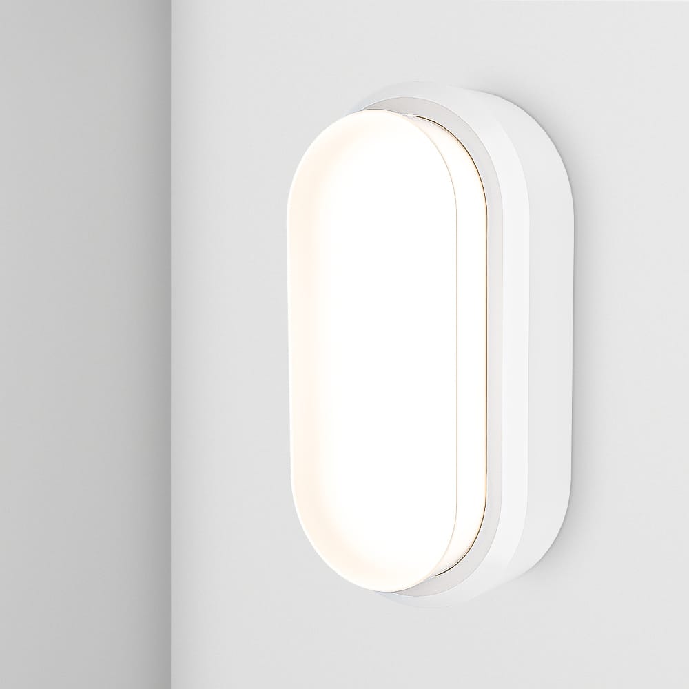 C-Series - LED Plafondlamp wit ovaal - Wandlamp - Scheepslamp - IP54 - 18 Watt 1830lm - 4000K neutraal wit - voor binnen en buiten | HOFTRONIC