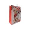 Cadeautasje teddybeer bloem 24x18x8 cm | Merkloos