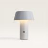Cadera - Paddenstoel lamp oplaadbaar Wit 20 cm - Draadloze tafellamp - Dimbaar - USB-C - Modern design - 3000K/4500K/6000K | LUSENZ