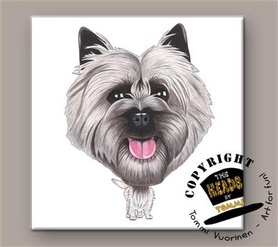 Cairn Terrier tegeltje | The Heads