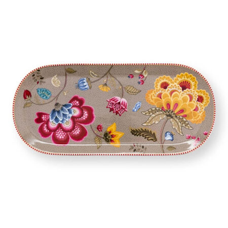 Cake Tray Blooming Tales Fantasy Khaki | PiP Studio