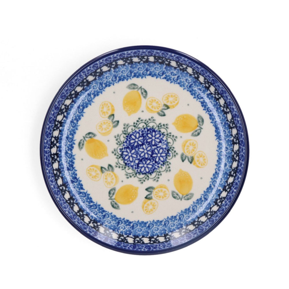Cake dish 16cm - Lemons | Bunzlau Castle