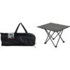 Campingtafel metaal zwart 56x40x46cm | Redcliffs