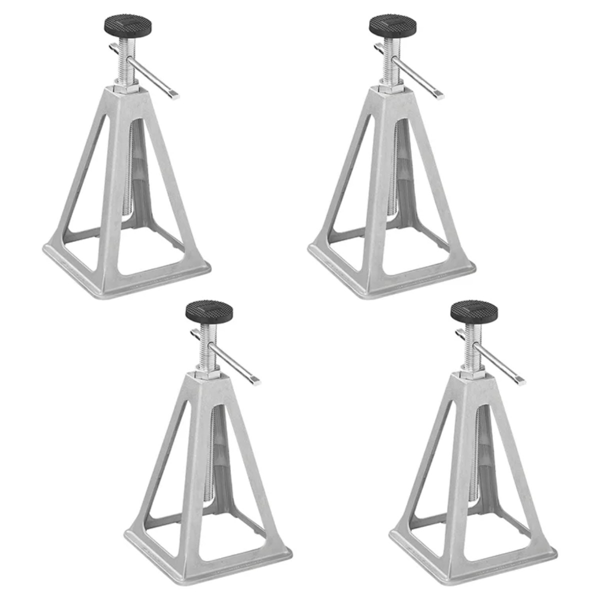 Campout - Carajack Assteunen Aluminium Set van 4 | Campout
