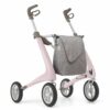 Carbon rollator Ultralight Comfort met Weekendtas (4