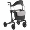 Carbon rollator met softwielen | Kies uw kleur : Zwart | MultiMotion | MultiMotion