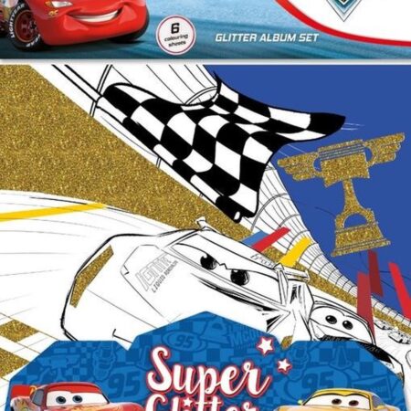 Cars 6 glitter kleurplaten 21