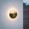 Casper S LED Wandlamp Goud - 2700K warm wit - 8 Watt - Rond - Muurlamp voor binnen en buiten | HOFTRONIC