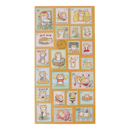 Cat Stamp Nekoni Stickers | -