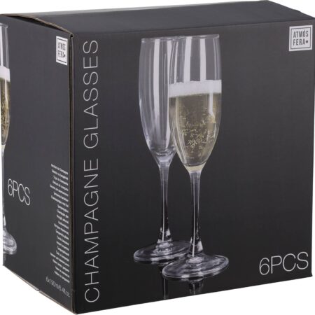Champagneglazenset 6-delig 190ml | Atmos Fera