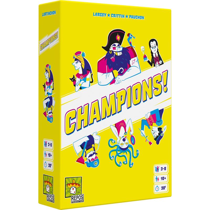 Champions! Bordspel | Repos Production