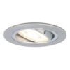 Chandler LED inbouwspot - GU10 4 Watt 345 Lumen - 4000K Neutraal wit - Dimbaar - Rond - Kantelbaar - IP20 Voor binnen - RVS | HOFTRONIC
