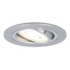 Chandler LED inbouwspot - GU10 4 Watt 345 Lumen - 6500K Daglicht wit - Dimbaar - Rond - Kantelbaar - IP20 Voor binnen - RVS | HOFTRONIC
