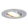 Chandler LED inbouwspot - GU10 4 Watt 345 lumen - 2700K Warm wit - Dimbaar - Rond - Kantelbaar - IP20 Voor binnen - RVS | HOFTRONIC