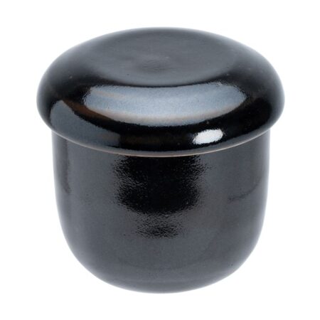 Chawanmushi Kop Yuzu Zwart - Tokyo Design Studio - 8.6 x 8.2cm | Tokyo Design Studio