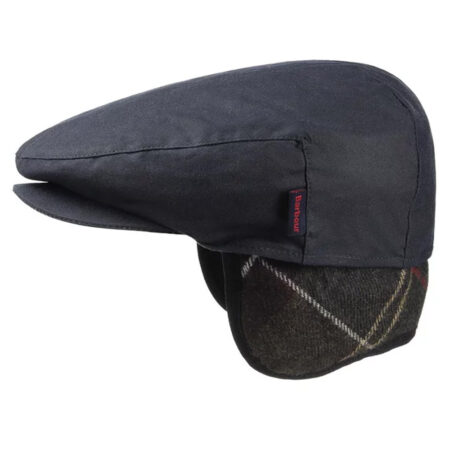 Cheviot Tartan Cap Navy | Barbour