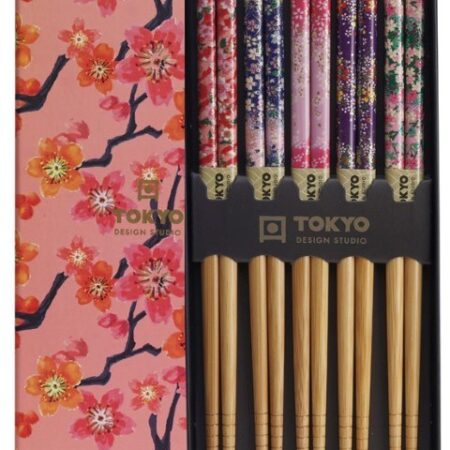 Chopsticks Set Sakura - Tokyo Design Studio - 5 paar | Tokyo Design Studio