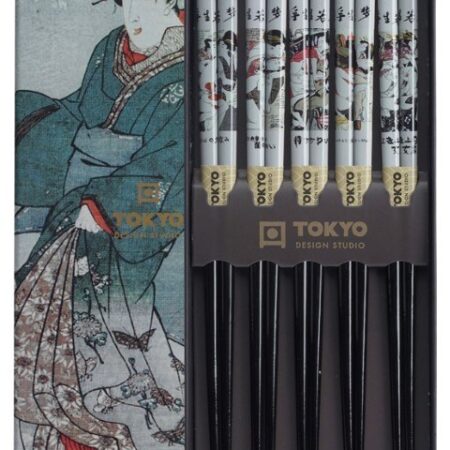 Chopsticks Set - Tokyo Design Studio - Geisha - 5 paar | Tokyo Design Studio