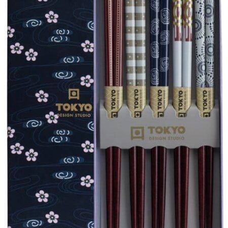 Chopsticks Set - Tokyo Design Studio - Mixed Design - 5 paar | Tokyo Design Studio