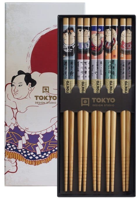 Chopsticks Set - Tokyo Design Studio - Sumo's - 5 paar | Tokyo Design Studio