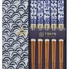 Chopsticks Set van 5 paar - Tokyo Design Studio - Golven | Tokyo Design Studio