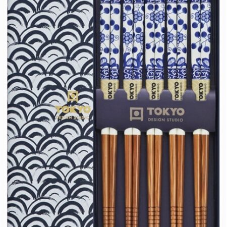 Chopsticks Set van 5 paar - Tokyo Design Studio - Golven | Tokyo Design Studio