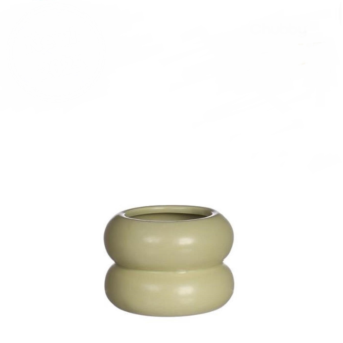 Chubby bloempot jade groen Ø9xH6