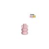 Chubby kaarsenhouder H12cm roze | Ideas 4 Seasons