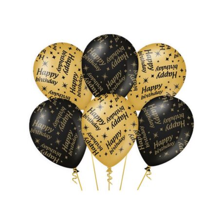 Classy party ballon - Happy birthday 6st | Paperdreams